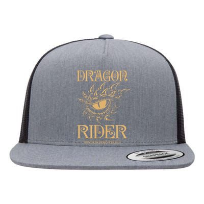 Fourth Wing Dragon Rider Eyes Flat Bill Trucker Hat