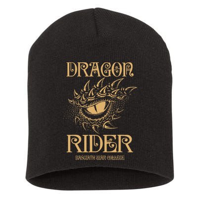 Fourth Wing Dragon Rider Eyes Short Acrylic Beanie