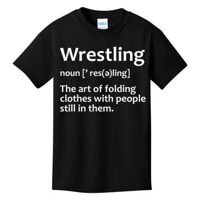 Funny Wrestling Design For Men Women Wrestlers Kids T-Shirt