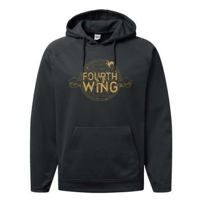 Fourth Wing Dragon Rider Basgiath War Performance Fleece Hoodie