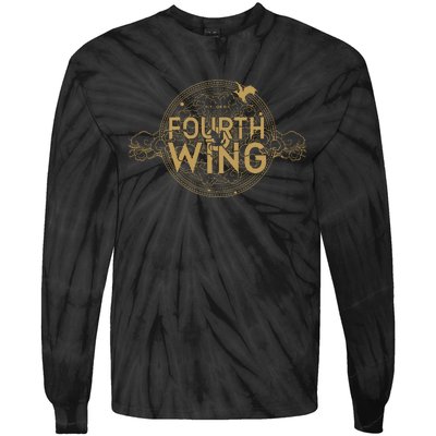 Fourth Wing Dragon Rider Basgiath War Tie-Dye Long Sleeve Shirt