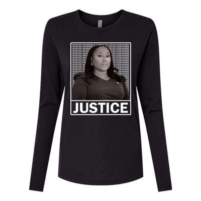 Fani Willis District Attorney Seeks Justice Premium Womens Cotton Relaxed Long Sleeve T-Shirt