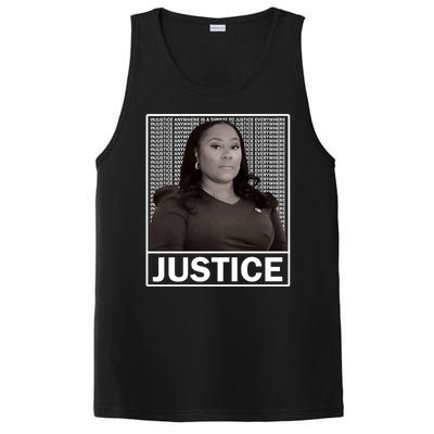 Fani Willis District Attorney Seeks Justice Premium PosiCharge Competitor Tank