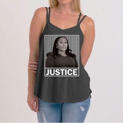 Fani Willis District Attorney Seeks Justice Premium Women's Strappy Tank