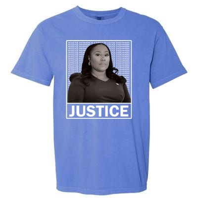 Fani Willis District Attorney Seeks Justice Premium Garment-Dyed Heavyweight T-Shirt