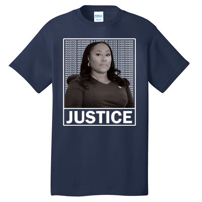 Fani Willis District Attorney Seeks Justice Premium Tall T-Shirt