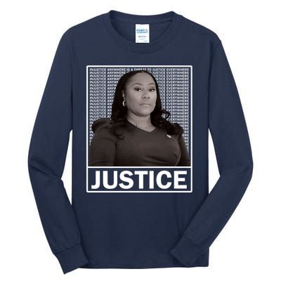 Fani Willis District Attorney Seeks Justice Premium Tall Long Sleeve T-Shirt