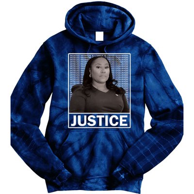 Fani Willis District Attorney Seeks Justice Premium Tie Dye Hoodie