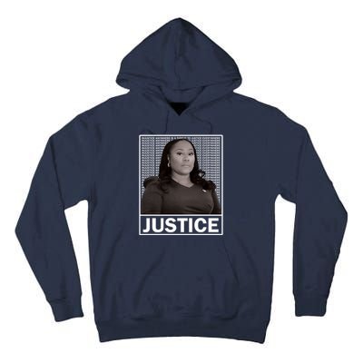 Fani Willis District Attorney Seeks Justice Premium Tall Hoodie