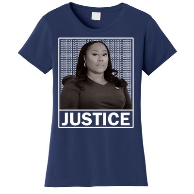 Fani Willis District Attorney Seeks Justice Premium Women's T-Shirt