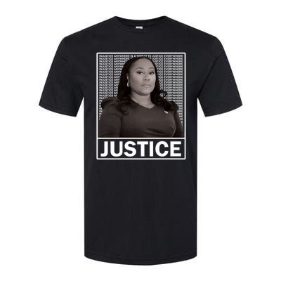 Fani Willis District Attorney Seeks Justice Premium Softstyle® CVC T-Shirt