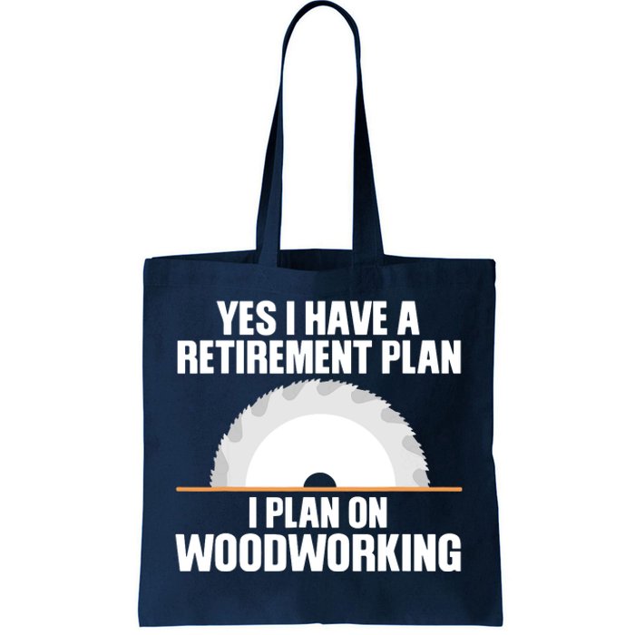 Funny Woodworking Design For Men Dad Carpenter Woodworker Tote Bag