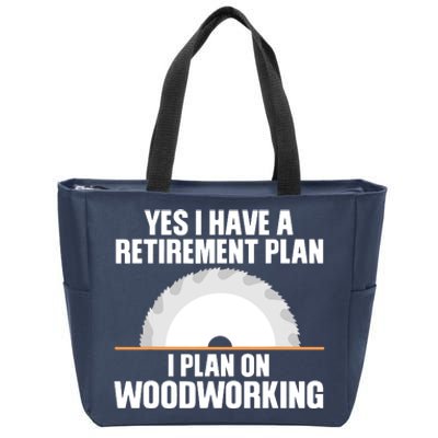 Funny Woodworking Design For Men Dad Carpenter Woodworker Zip Tote Bag