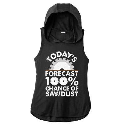 Funny Woodworking Design For Men Women Carpentry Woodworker Ladies PosiCharge Tri-Blend Wicking Draft Hoodie Tank