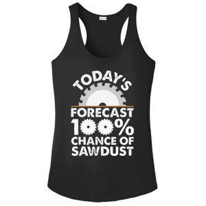 Funny Woodworking Design For Men Women Carpentry Woodworker Ladies PosiCharge Competitor Racerback Tank