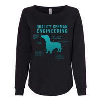 Funny Weiner Dog Joke Sarcastic German Daschund Womens California Wash Sweatshirt