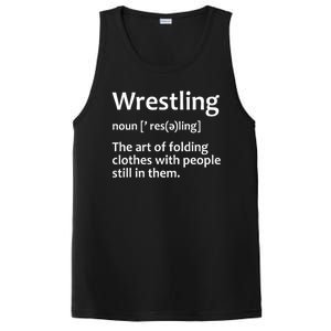 Funny Wrestling Design Wrestlers PosiCharge Competitor Tank