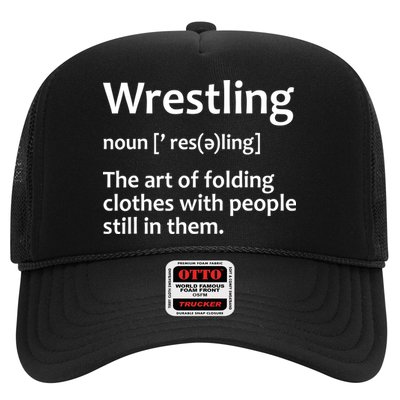 Funny Wrestling Design Wrestlers Trucker Hat