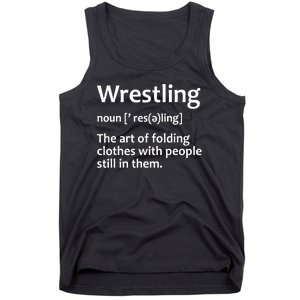 Funny Wrestling Design Wrestlers Tank Top