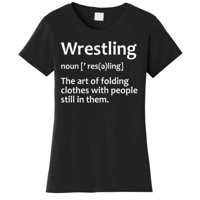 Funny Wrestling Design Wrestlers Women's T-Shirt