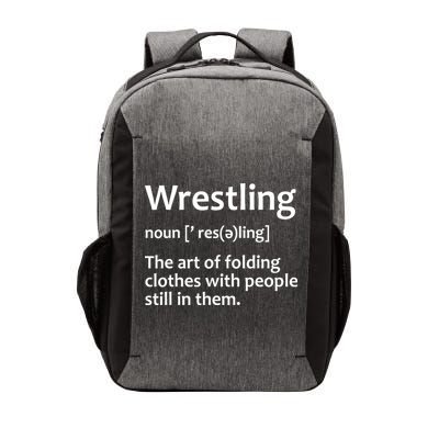 Funny Wrestling Design Wrestlers Vector Backpack