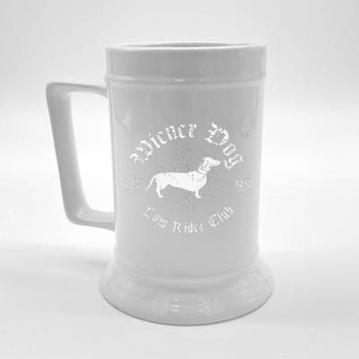 Funny Wiener Dog Gift For Dachshund Owners Beer Stein