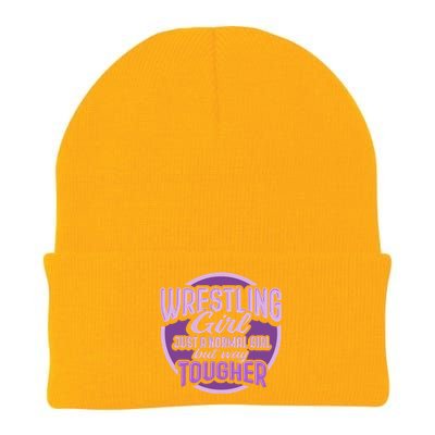 Funny Wrestling Design Wrestler Fighter Gift Knit Cap Winter Beanie