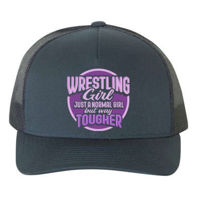 Funny Wrestling Design Wrestler Fighter Gift Yupoong Adult 5-Panel Trucker Hat