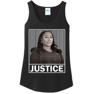 Fani Willis District Attorney Seeks Justice Ladies Essential Tank