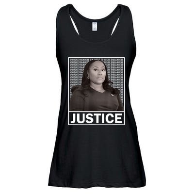 Fani Willis District Attorney Seeks Justice Ladies Essential Flowy Tank