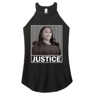 Fani Willis District Attorney Seeks Justice Women’s Perfect Tri Rocker Tank