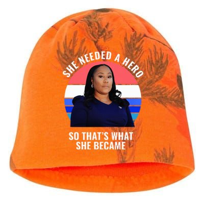 Fani Willis District Attorney Of Fulton County Georgia Kati - Camo Knit Beanie