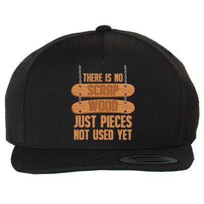 Funny Woodworking Design Gift For Men Women Woodworker Carpentry Gift Wool Snapback Cap