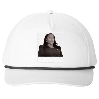 Fani Willis District Attorney Seeks Justice Snapback Five-Panel Rope Hat