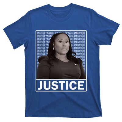 Fani Willis District Attorney Seeks Justice T-Shirt