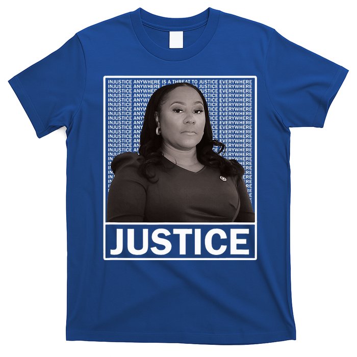 Fani Willis District Attorney Seeks Justice T-Shirt