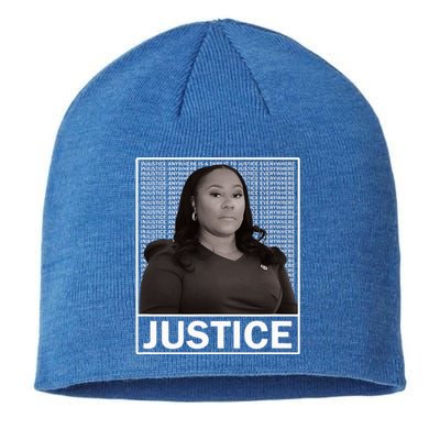 Fani Willis District Attorney Seeks Justice Sustainable Beanie