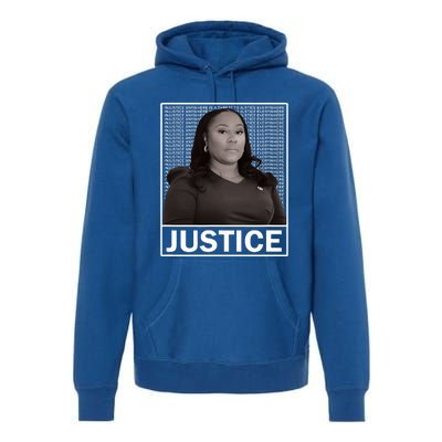 Fani Willis District Attorney Seeks Justice Premium Hoodie