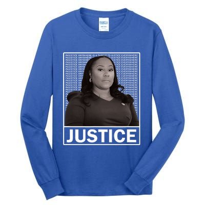 Fani Willis District Attorney Seeks Justice Tall Long Sleeve T-Shirt