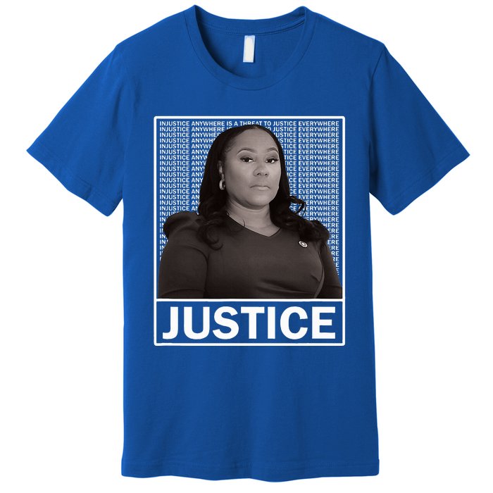 Fani Willis District Attorney Seeks Justice Premium T-Shirt