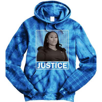 Fani Willis District Attorney Seeks Justice Tie Dye Hoodie