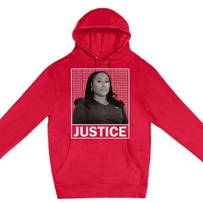 Fani Willis District Attorney Seeks Justice Premium Pullover Hoodie