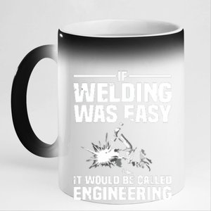 Funny Welding Design For Welder Weld Welding Lover 11oz Black Color Changing Mug