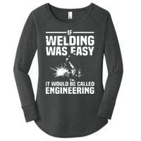 Funny Welding Design For Welder Weld Welding Lover Women's Perfect Tri Tunic Long Sleeve Shirt