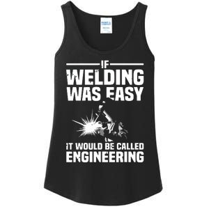 Funny Welding Design For Welder Weld Welding Lover Ladies Essential Tank