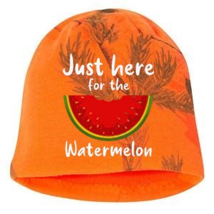 Funny Watermelon Design For Watermelon Wedge Fruit Kati - Camo Knit Beanie