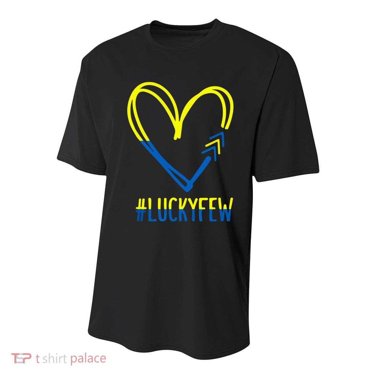 Funny World Down Syndrome Awareness Day 3 Arrows Lucky Few Tattoo Gifts Youth Performance Sprint T-Shirt