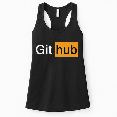 Funny Web Dev And Cs Nerd Gift Office Desk Humor For Coders Women's Racerback Tank