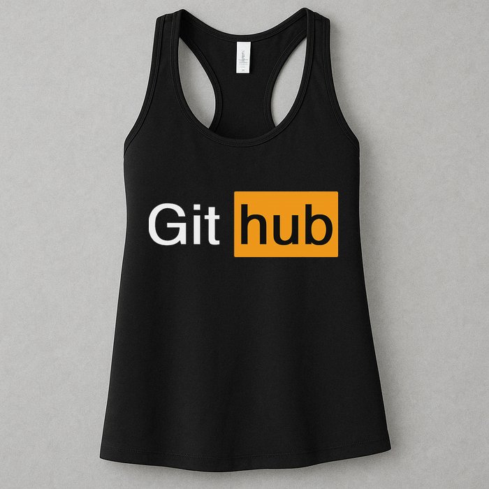 Funny Web Dev And Cs Nerd Gift Office Desk Humor For Coders Women's Racerback Tank