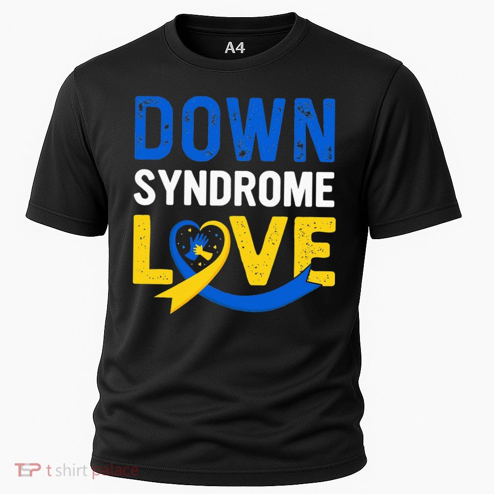 funny World Down Syndrome Day Awareness for mom Performance Shirt